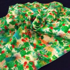 Reversible Furoshiki Holidays - Mistletoe